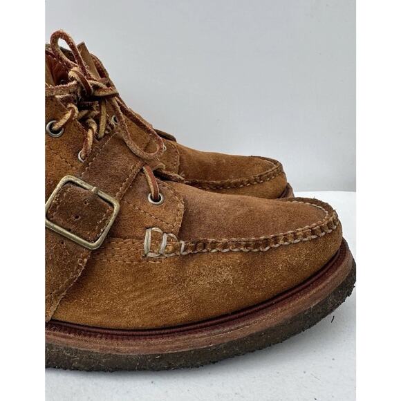 Yuketen Leather boots with strap Men’s Size 11 Missing Lace main image 6